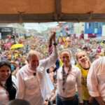 Edmundo González llegó a Barinas para liderar segundo acto de campaña: «Unidos somos invencibles»