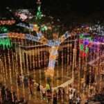 Cientos de guanareños disfrutaron del encendido de la navidad en la plaza Miranda este 1ero de octubre