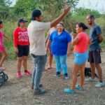 Profesora Herminia Morales acompaña organización comunitaria en el sector Andrés Bello 