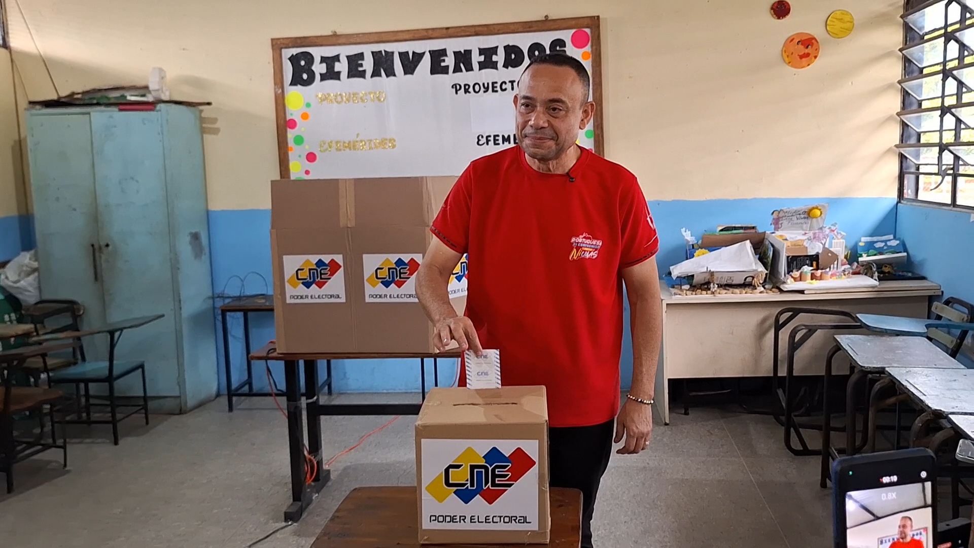 Portuguesa: Alta participación en simulacro electoral anticipó candidato Primitivo Cedeño