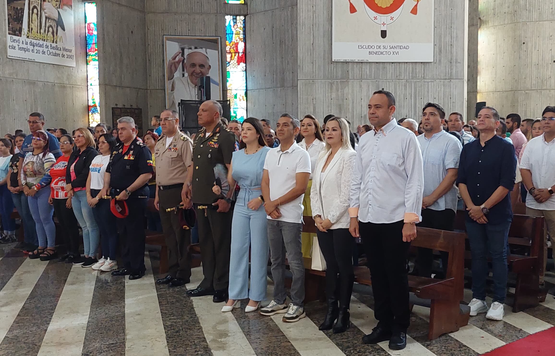 Primitivo Cedeño encomendó su nueva gestión a Dios y a la Virgen desde el Santuario Nacional 