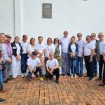Develan placa en honor a los 200 años del Liceo José Vicente de Unda en el Convento de San Francisco 