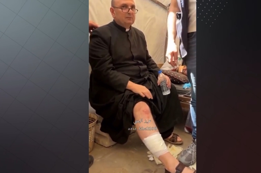 Israel bombardea la única iglesia católica de Gaza a cargo de un cura argentino, y causa dos muertos y seis heridos