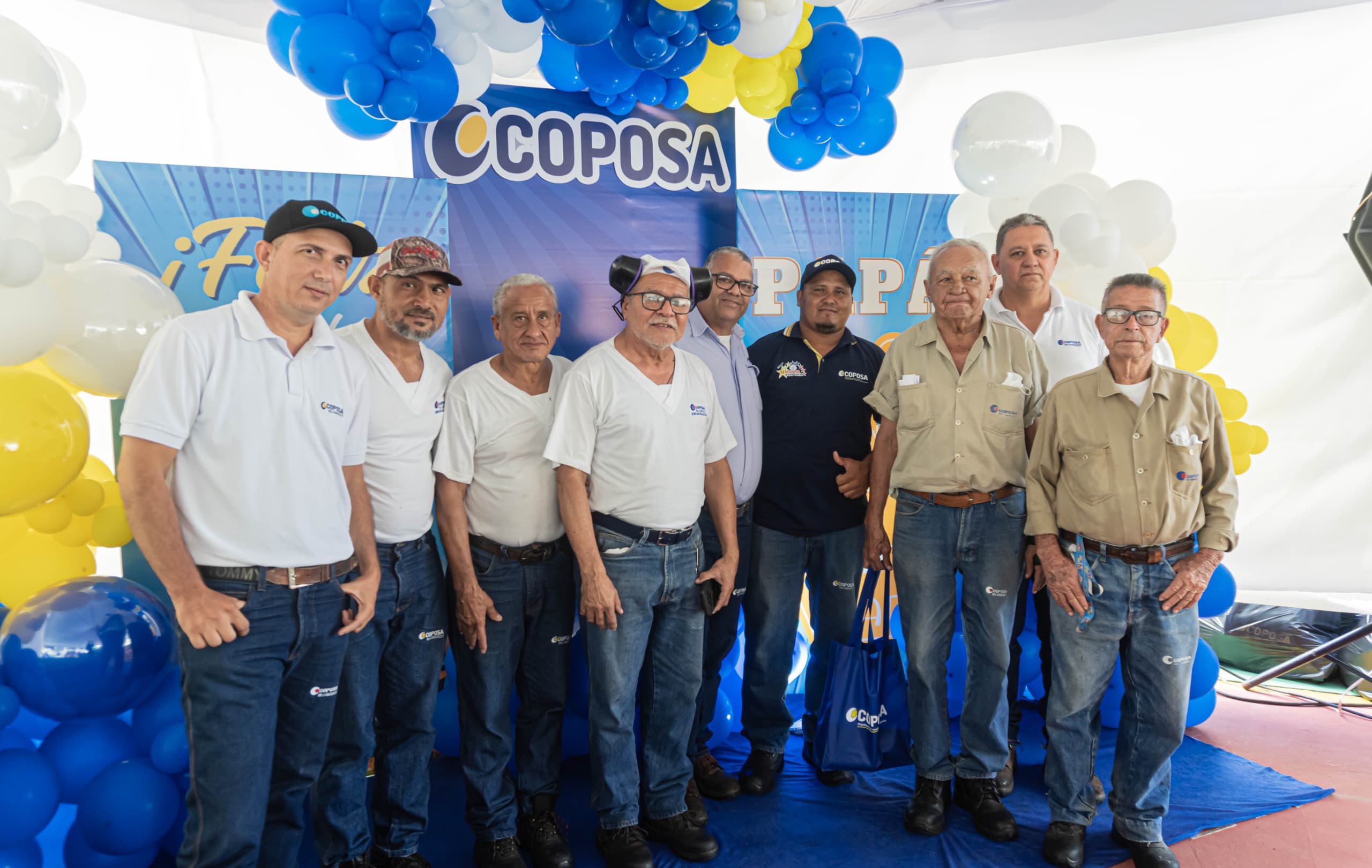 Coposa homenajeó a 400 trabajadores en el marco del “Mes del Padre” con un show de Stand-Up Comedy