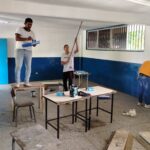 Autoridades y estudiantes unen esfuerzos para mejorar ambientes en la Unesr Núcleo Araure 