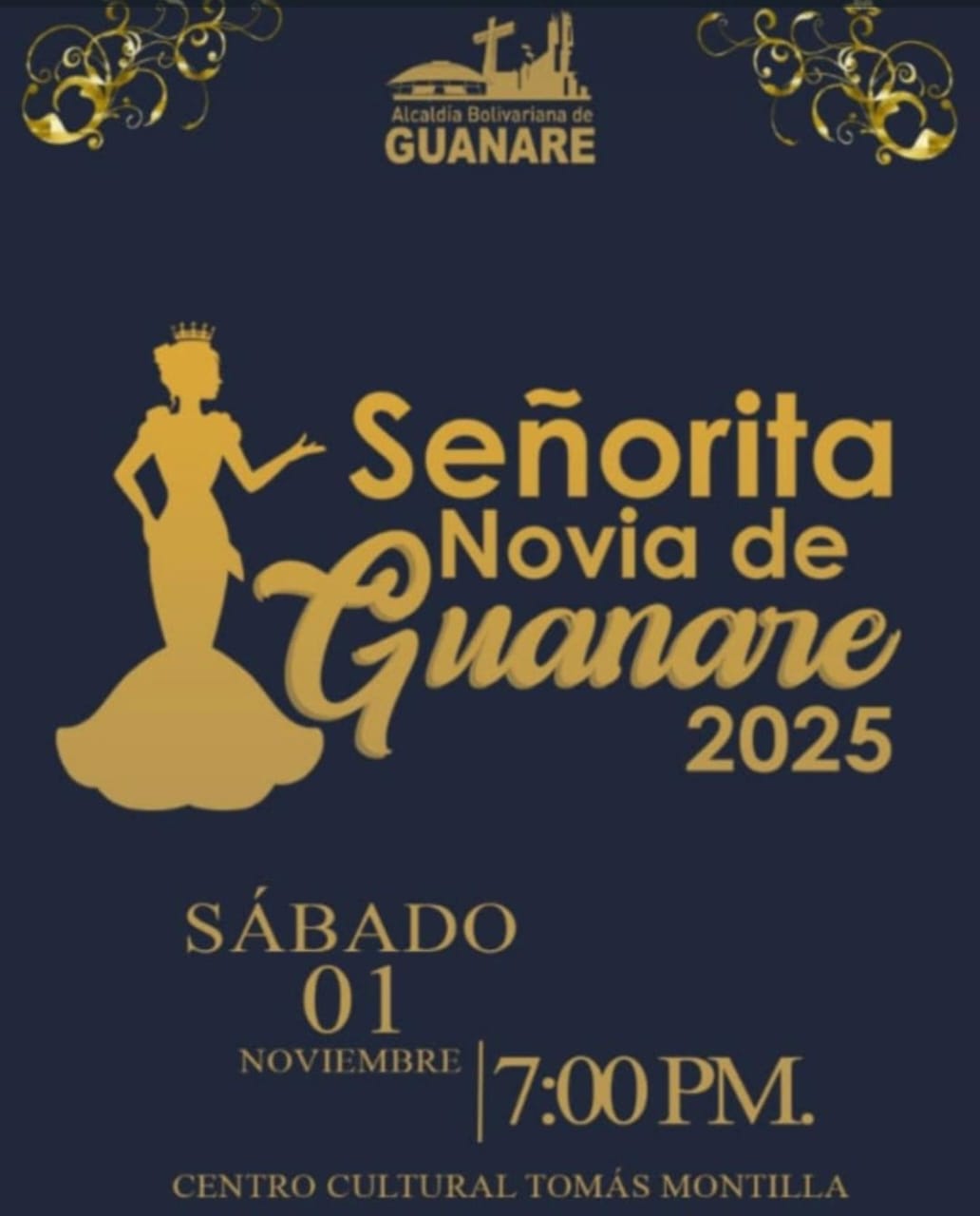 Mañana es la noche: Guanare corona a su nueva embajadora en el Centro Cultural «Tomás Montilla»