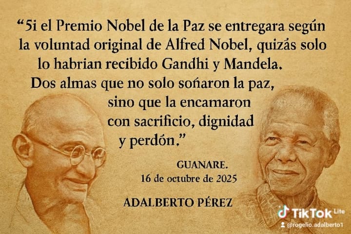 EDITORIAL: LA PAZ QUE NO SE PREMIO: Gandhi y el Silencio del Nobel