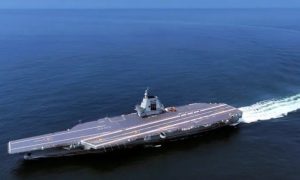 El nuevo portaaviones de China señala las ambiciones navales