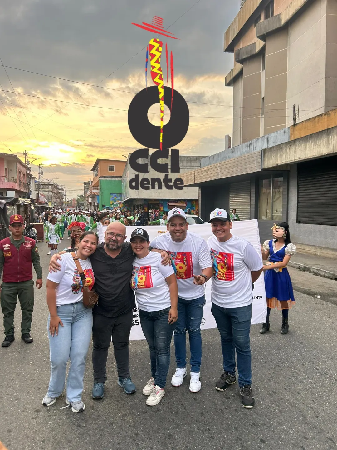 Festival de Teatro de Occidente fue inaugurado con desfile por la carrera 5ta de Guanare 