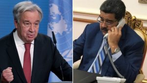 Maduro conversó con secretario general de la ONU sobre bloqueo anunciado por Trump a tanqueros