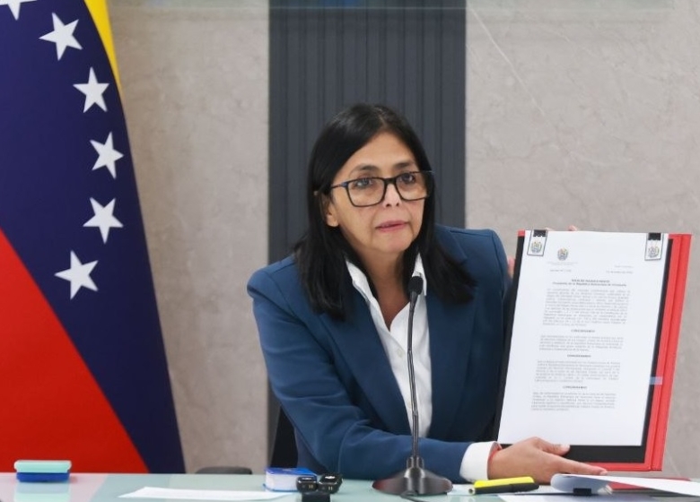 Delcy Rodríguez jurará ante la Asamblea Nacional como presidenta interina este lunes