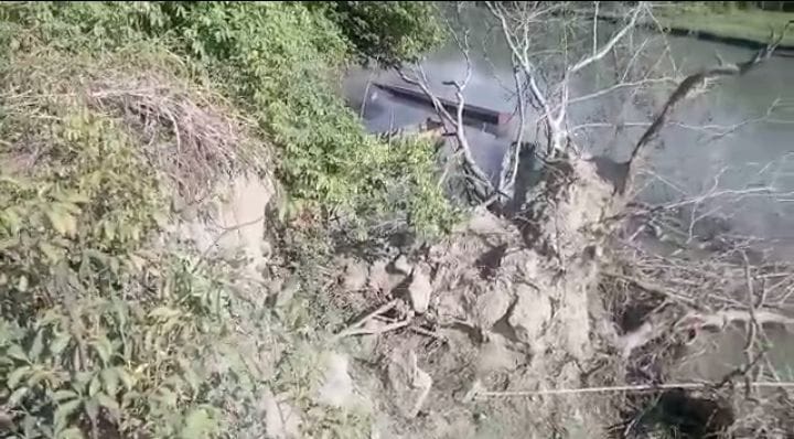 Habitantes del Caserío Morita piden construcción de muro para evitar desbordamiento del río Guanare