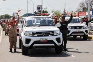 Portuguesa refuerza su seguridad: Diosdado Cabello entrega patrullas, motos y tecnología para los Cuadrantes de Paz