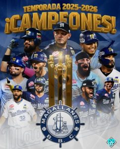 (VIDEO) Magallanes se corona campeón de la temporada 2025-2026