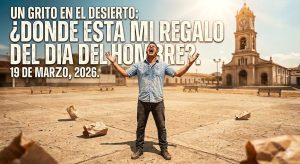 EDITORIAL: UN GRITO EN EL DESIERTO: ¿ DONDE ESTA MI REGALO DEL DIA DEL HOMBRE?.