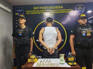 Funcionarios del SIP arrestan a microtraficante en Guanare