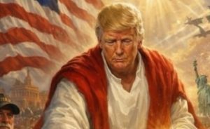 El posteo de Trump mostrándose como Jesús enfurece a la derecha religiosa en Estados Unidos